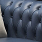 Modern Genuine Leather Sofa 29.52" High Pillow Top Arm  Sofa