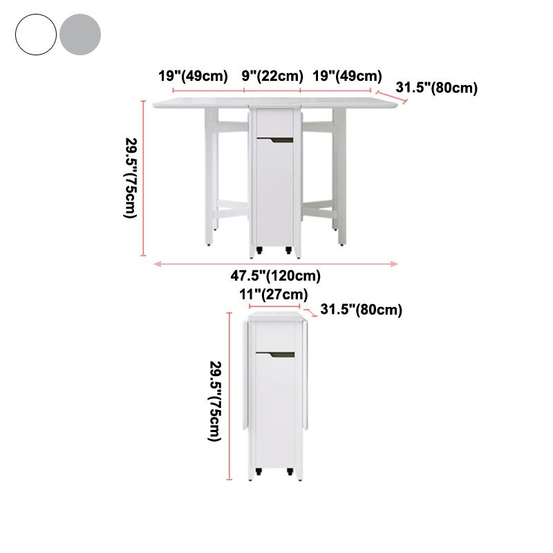 Rectangle Stone Dining Site Table Simplicity Style Drop Leaf Table for Home Clearhalo ' dining_table' 'Dining Tables & Seating' 'Dining Tables' 'furn' 'furn_dining_table' 'Furniture' 'furniture_dining_table' 'Kitchen & Dining Furniture' 'kitchen&dining_furn' 'kitchen' 'kitchen_dining_table' 1200x1200_b91f077f-c23a-4806-a08e-cfd0393324f6