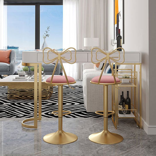 Glam Gold Iron Bar Table White Specialty Top 41.3"H Bistro Table with Storage Clearhalo 'Bar Furniture' 'Bar Tables' 'bar_tables' 'furn' 'furn_bar_tables' 'Furniture' 'furniture_bar_tables' 'Kitchen & Dining Furniture' 1200x1200_b91f7251-61b4-4f10-ae04-f006b50db33e