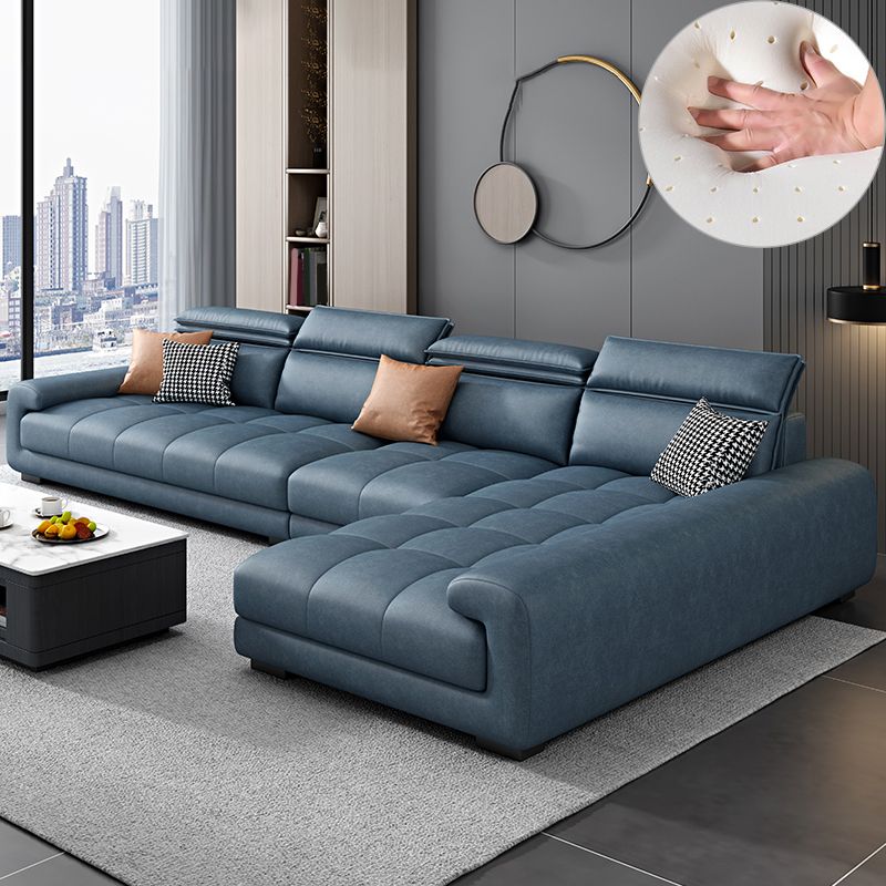 Sezione a 4 posti con cuscino per la testa regolabile per soggiorno