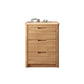 3 / 4 / 5 Drawers Lingerie Chest Vertical Solid Wood Storage Chest for Bedroom