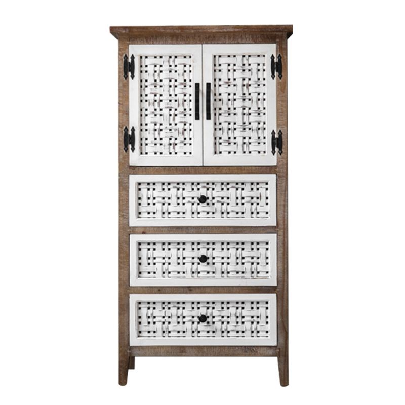 Industrial Rectangle Bar Pulls Accent Cabinet With Doors Cabinet Clearhalo 'Cabinets & Chests' 'cabinets_chests' 'furn' 'furn_cabinets_chests' 'Furniture' 'Living Room Furniture' 1200x1200_b926a102-287a-4e01-8340-820b17a73fe2