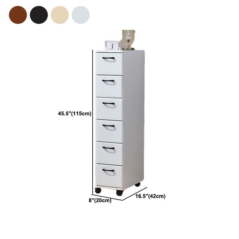 16.53 "Cofre de acento de ancho con cajones cofre de madera maciza con ruedas