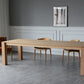 Rectangle Retro Modern Dining Table Fixed Table with Ashwood Solid Wood Clearhalo 'Dining Tables & Seating' 'Dining Tables' 'dining_table' 'furn' 'furn_dining_table' 'Furniture' 'furniture_dining_table' 'Kitchen & Dining Furniture' 'kitchen' 'kitchen_dining_table' 1200x1200_b92dab82-5440-4a54-bbc3-03a30751dc9f