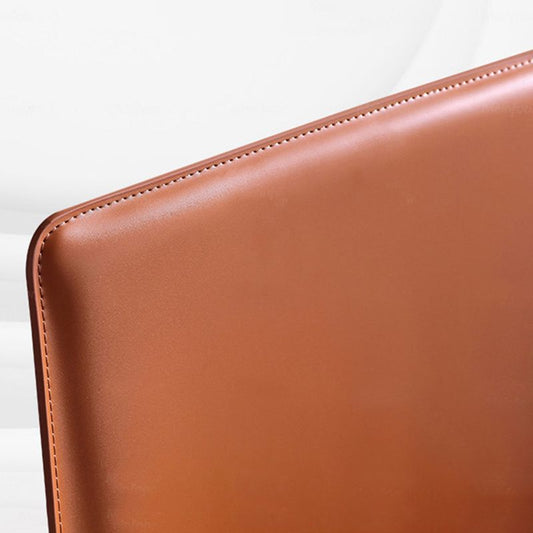 Contemporary Metal Dining Armless Chair Leather Dining Chairs for Home Use Clearhalo ' kitchen&dining_furn' 'Dining Chairs' 'Dining Tables & Seating' 'dining_chair' 'furn' 'furn_dining_chair' 'Furniture' 'furniture_dining_chair' 'Kitchen & Dining Furniture' 'kitchen' 1200x1200_b92f6bff-f028-4221-ac3f-a073a7e5dcd4