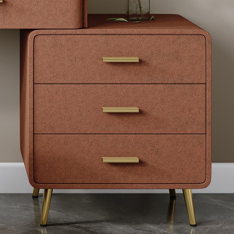 Tavolo da toeletta da toeletta da scrivania per trucco in legno massiccio set di sgabelli da toeletta