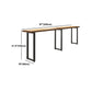 Set da pub moderno per interni, tavolo da bar e sgabelli da 1/7 pezzi con piano in legno massello