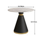 Metal Modern Round Dining Table Sintered Stone Table for Dining Room and Kitchen Clearhalo 'Dining Tables & Seating' 'Dining Tables' 'dining_table' 'furn' 'furn_dining_table' 'Furniture' 'furniture_dining_table' 'Kitchen & Dining Furniture' 1200x1200_b9369234-6c86-493f-bbc4-ea7c56d9b4e5