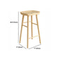 Modern Bar Table Set 1/3 Pieces Rectangle Pine Wood Counter Table for Milk Tea Shop