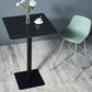 Industrial Black Iron Bar Dining Table Stone Top Engineered Wood Indoor Bistro Table Clearhalo 'Bar Furniture' 'Bar Tables' 'bar_tables' 'furn' 'furn_bar_tables' 'Furniture' 'furniture_bar_tables' 'Kitchen & Dining Furniture' 1200x1200_b93c307d-6358-49a7-80bd-47f4b7b567b5