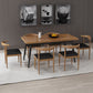 Industrial 1/2/5/7 Pieces Dining Set Solid Wood Dining Table Set Clearhalo 'Dining Room Sets' 'Dining Tables & Seating' 'dining_room_set' 'furn' 'furn_dining_room_set' 'Furniture' 'furniture_dining_room_set' 'Kitchen & Dining Furniture' 'kitchen&dining_furn' 'kitchen' 1200x1200_b93ec1bd-83b1-4518-a936-b70cf1bb038f