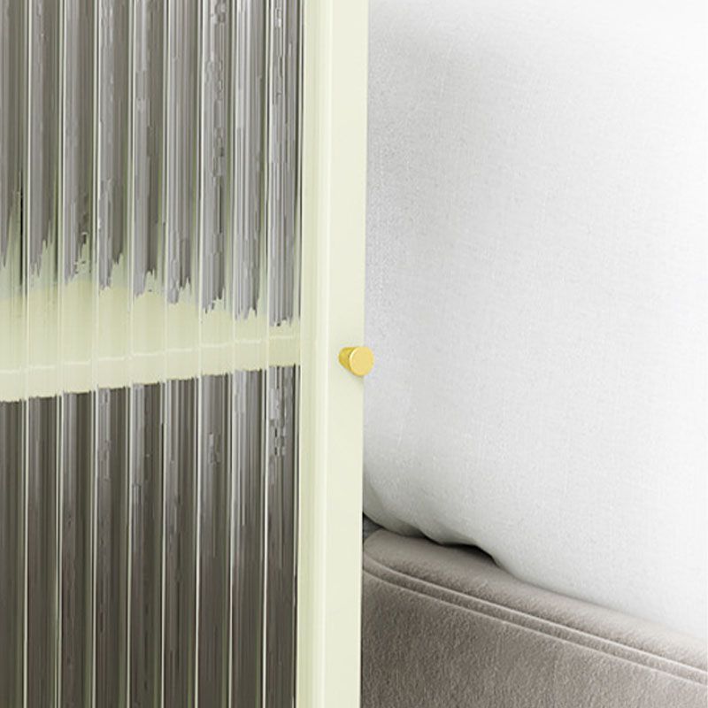 Modern Glass Door Night Table Metal Storage Nightstand for Bedroom Clearhalo 'Bedroom Furniture' 'furn' 'furn_night_stand' 'Furniture' 'night_stand' 'Nightstands' 1200x1200_b93f8db0-ec12-4cca-8cee-4aa3705ca6b2