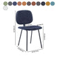Contemporary Style Metal Dining Chair Matte Finish Dining Armless Side Chair for Kitchen Clearhalo ' kitchen&dining_furn' 'Dining Chairs' 'Dining Tables & Seating' 'dining_chair' 'furn' 'furn_dining_chair' 'Furniture' 'furniture_dining_chair' 'Kitchen & Dining Furniture' 'kitchen' 1200x1200_b9408364-3a26-4d6d-b9b8-8a13b6481974