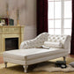 Traditional Chaise Lounge Leather Chaise Lounge Sofa with Arm
