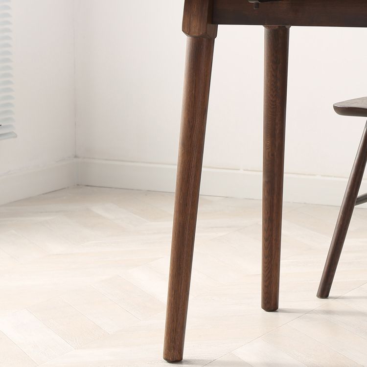 Rectangle White Oak Solid Wood Table Foldable Dining Table with 4 Legs for Restaurant Clearhalo ' dining_table' 'Dining Tables & Seating' 'Dining Tables' 'furn' 'furn_dining_table' 'Furniture' 'furniture_dining_table' 'Kitchen & Dining Furniture' 'kitchen&dining_furn' 'kitchen' 'kitchen_dining_table' 1200x1200_b9449911-0568-42a0-8662-05725ec579f6