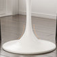 Stone Round Top Table Contemporary Dining Table with Pedestal Base Clearhalo 'Dining Tables & Seating' 'Dining Tables' 'dining_table' 'furn' 'furn_dining_table' 'Furniture' 'furniture_dining_table' 'Kitchen & Dining Furniture' 'kitchen' 'kitchen_dining_table' 1200x1200_b94559d3-95c3-49cd-b3cd-1c93595fe1e7
