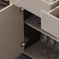 Sideboard -Sideboardtisch im zeitgenössischen Stil mit Schränken und Schubladen
