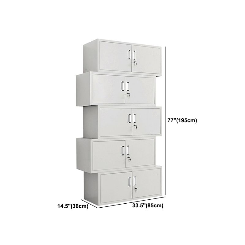 Creative Metal Filing Cabinet Solid Color File Cabinet with Locking Drawers Clearhalo 'Filing Cabinets' 'filling_cabinets' 'furn' 'furn_filling_cabinets' 'Furniture' 'Office Furniture' 1200x1200_b945fcbe-8602-40ad-8a04-173c8e6ec451
