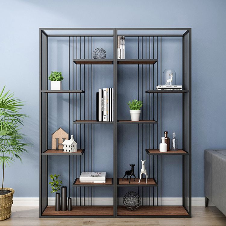 Libreria moderna di scaffali di finiture antichi metal etagere libreria con scaffali