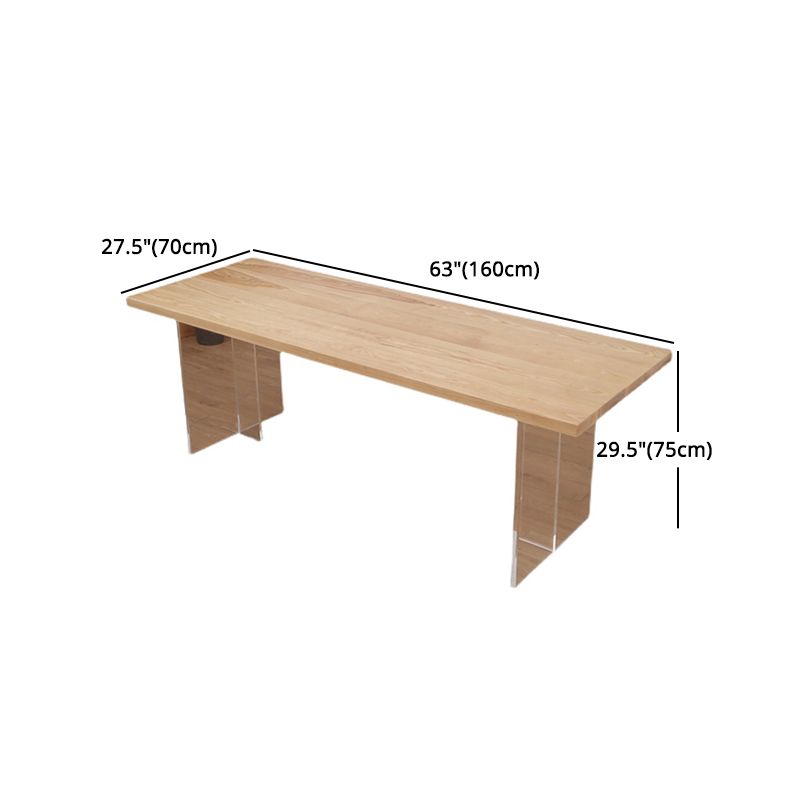 Modern 1/2/5/7 Pieces Rectangle Dining Set with Solid Wood Table and Chairs Furniture Clearhalo 'Dining Room Sets' 'Dining Tables & Seating' 'dining_room_set' 'furn' 'furn_dining_room_set' 'Furniture' 'furniture_dining_room_set' 'Kitchen & Dining Furniture' 'kitchen&dining_furn' 'kitchen' 1200x1200_b9496244-c6ce-4d89-b1a8-737c920e6ee8