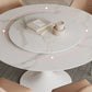 Modern Round Dinette Set 1/3/4/5/7 Pieces Dining Table Set with White Sintered Stone Top Clearhalo 'Dining Room Sets' 'Dining Tables & Seating' 'dining_room_set' 'furn' 'furn_dining_room_set' 'Furniture' 'furniture_dining_room_set' 'Kitchen & Dining Furniture' 1200x1200_b94deb0d-72c0-4717-9121-4478999c91a1