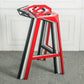 Modern Armless Backrest Counter Stool Iron Cafe Bar Stool with Seat Clearhalo 'Bar Furniture' 'Bar Stools' 'bar_stools' 'furn' 'furn_bar_stools' 'Furniture' 'furniture_bar_stools' 'Kitchen & Dining Furniture' 1200x1200_b950375e-940a-428f-a073-b25b880c3474