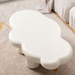 Table basse en bois blanc, 4 pieds, Table de Cocktail pour le salon