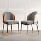 Nordic Design Armless Solid Back Chair for Home Linen Dining Chair Clearhalo 'Dining Chairs' 'Dining Tables & Seating' 'dining_chair' 'furn' 'furn_dining_chair' 'Furniture' 'furniture_dining_chair' 'Kitchen & Dining Furniture' 1200x1200_b951ede0-9c43-4994-ace6-e94b816be6e1