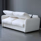 38" Wide Scandinavian Sofa Futon Foldable Upholstered Sleeper Sofa Clearhalo 'furn' 'furn_futons' 'Furniture' 'Futons & Daybeds' 'Futons' 'Living Room Furniture' 1200x1200_b952d99d-78e6-4a62-881a-4e061aba3128