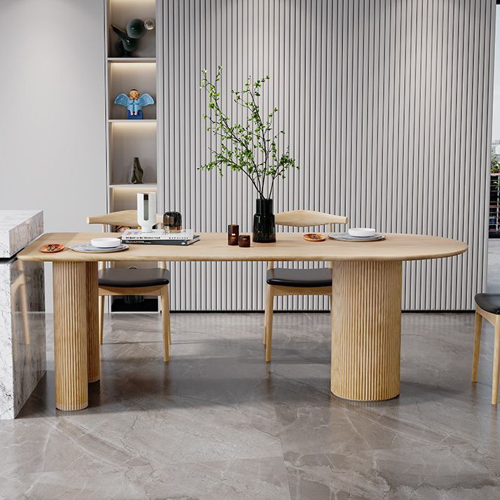 Solid Wood Free Form Dining Table Modern Pine Wood Top Table with 3 Legs Clearhalo ' dining_table' 'Dining Tables & Seating' 'Dining Tables' 'furn' 'furn_dining_table' 'Furniture' 'furniture_dining_table' 'Kitchen & Dining Furniture' 'kitchen&dining_furn' 'kitchen' 'kitchen_dining_table' 1200x1200_b9535d5f-6573-4b6e-99c7-f561137f129f