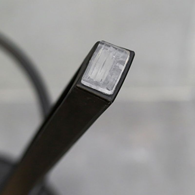 Contemporary Counter Height Stools with Low Back for Living Room