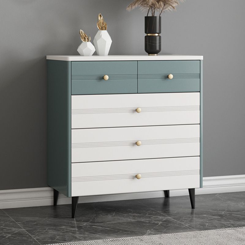 Rectangle Wooden Chest, Contemporary Accent Chest with Drawers Clearhalo 'Cabinets & Chests' 'cabinets_chests' 'furn' 'furn_cabinets_chests' 'Furniture' 'Living Room Furniture' 1200x1200_b957fb50-205f-4681-8f66-81bbbc96edeb