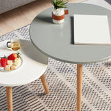 Contemporary Coffee Table Wooden Natural Coffee Cocktail Table