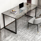 Industrial Stone Office Desk Sled Base Rectangular Writing Desk Clearhalo 'furn' 'furn_office_desk' 'Furniture' 'Office Desks' 'Office Furniture' 'office_desk' 1200x1200_b95922fb-a489-486a-af73-946c66a8fcf6