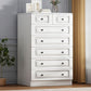 Commode de rangement contemporaine en bois manufacturé de 14,82 pouces de largeur