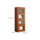 Closed Back Vertical Bookshelf Wood Contemporary Bookcase with Cabinets Clearhalo 'Bookcases' 'furn' 'furn_bookcases' 'Furniture' 'Office Furniture' 1200x1200_b9622508-cfe1-4f64-96df-f344702082a3