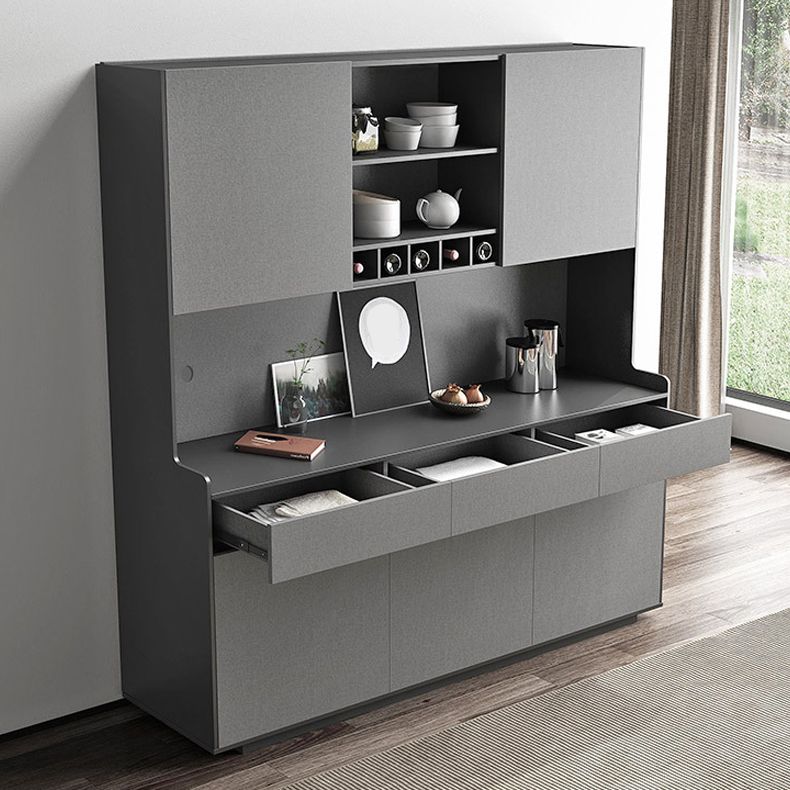 Cinque porte tre cassetti Server buffet glam per soggiorno per soggiorno