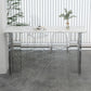 Modem & Contemporary Stone Rectangle Pub Bar Table for Living Room Clearhalo 'Bar Furniture' 'Bar Tables' 'bar_tables' 'furn' 'furn_bar_tables' 'Furniture' 'Kitchen & Dining Furniture' 1200x1200_b96d838a-1a49-4fab-a1b8-d7f76610b054
