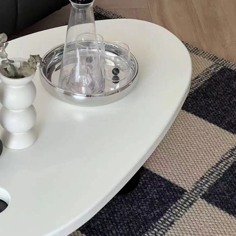 Modern irregolare 1 tavolino singolo 15. in alto tavolo da cocktail a 3 gambe alte