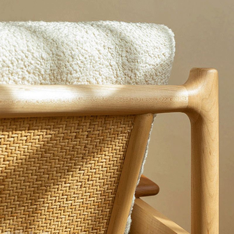 Recessed Arms Included Chair 30.51" Wide Solid Wood Frame Armchair Clearhalo 'Accent Chairs' 'accent_chairs' 'Chairs & Seating' 'furn' 'furn_accent_chairs' 'Furniture' 'Living Room Furniture' 1200x1200_b96fe5a8-2bd3-4aa5-9219-c67013d54b9b