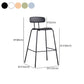 Scandinavian Milk Tea Shop Footrest Stool Matte Finish Iron Bar Stool Clearhalo 'Bar Furniture' 'Bar Stools' 'bar_stools' 'furn' 'furn_bar_stools' 'Furniture' 'furniture_bar_stools' 'Kitchen & Dining Furniture' 1200x1200_b9702950-39e9-416b-b2ff-19dc9896bc27