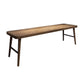 Modern Office Desk Solid Wood Rectangle Writing Desk met H-Base, 29,53 "Tall