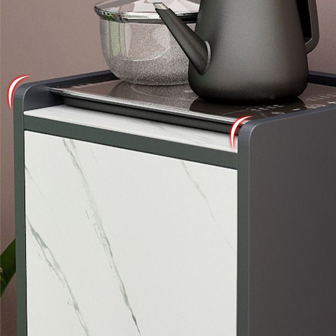 Server da pranzo interno glam di casa di finitura opaca con mobile