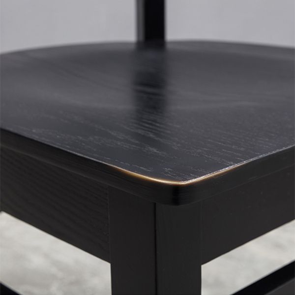 Traditional Wood Dining Side Chair 16.5'' Wide Ladder Back Chair for Home Use Clearhalo ' kitchen&dining_furn' 'Dining Chairs' 'Dining Tables & Seating' 'dining_chair' 'furn' 'furn_dining_chair' 'Furniture' 'furniture_dining_chair' 'Kitchen & Dining Furniture' 'kitchen' 1200x1200_b97ba871-04aa-4fc5-8dd4-54b5be33e4f6