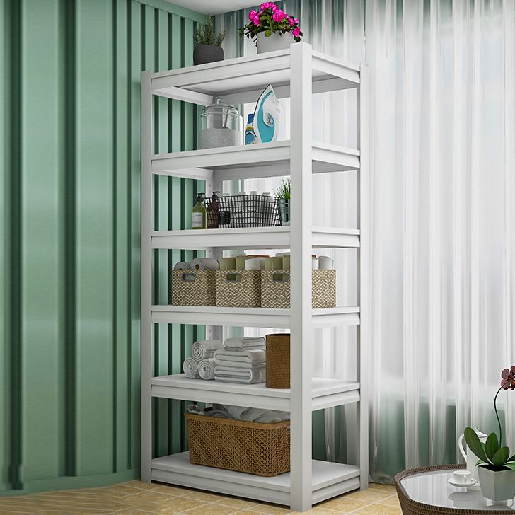 Open Metal Bookshelf Modern Home Office Rectangular Bookcase Clearhalo 'Bookcases' 'furn' 'furn_bookcases' 'Furniture' 'Office Furniture' 1200x1200_b97d466b-3a27-4144-b755-f46724b3cb65