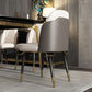 Glam Upholstered Dining Accent Chair Parsons Dining Side Chair