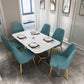 Glam Style Dining Room Chair Upholstered Dining Side Chair for Indoor Clearhalo 'Dining Chairs' 'Dining Tables & Seating' 'dining_chair' 'furn' 'furn_dining_chair' 'Furniture' 'furniture_dining_chair' 'Kitchen & Dining Furniture' 1200x1200_b983be14-1176-42f3-b20c-a335ca7cdd35
