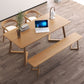 Modern Style Writing Desk Wooden Rectangular Office Desk for Home Clearhalo 'furn' 'furn_office_desk' 'Furniture' 'Office Desks' 'Office Furniture' 'office_desk' 1200x1200_b9871b49-601a-4bfc-8c24-91845623815f