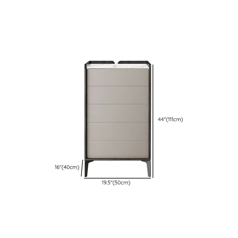 Cofre de almacenamiento de piedra tocador de cofre de almacenamiento moderno para dormitorio