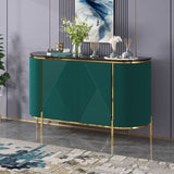 35.43"H Sideboard Glam Style Sideboard Buffet for Living Room and Kitchen Clearhalo 'buffet_sideboard' 'Buffets & Sideboards' 'furn' 'furn_buffet_sideboard' 'Furniture' 'Kitchen & Dining Furniture' 1200x1200_b991d408-74ec-4d31-af07-446d05aa2745